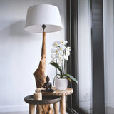 White Geometric Pot