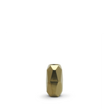 Gold Geometric Vase 6.1"H - 12"H