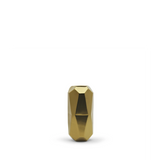 Gold Geometric Vase 6.1"H - 12"H