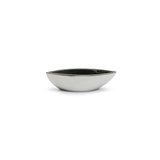 Ceramic Boat Vase in Silver