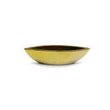 Ceramic Boat Vase in Gold