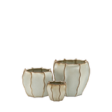 Beige Unique Pot