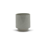 Unique Cream Cylinder Ceramic with Base