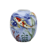 Handpainted Pot & Vase