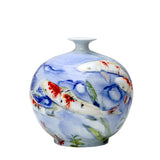 Handpainted Pot & Vase
