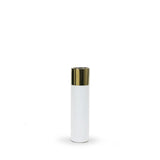 Gold Topped White Ceramic Cylinder 12"H-20"H