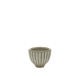 Fancy White Acorn Ceramic Vase