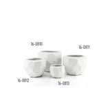 Modern Cutting Pots/White