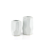 Modern Cutting Vase/White