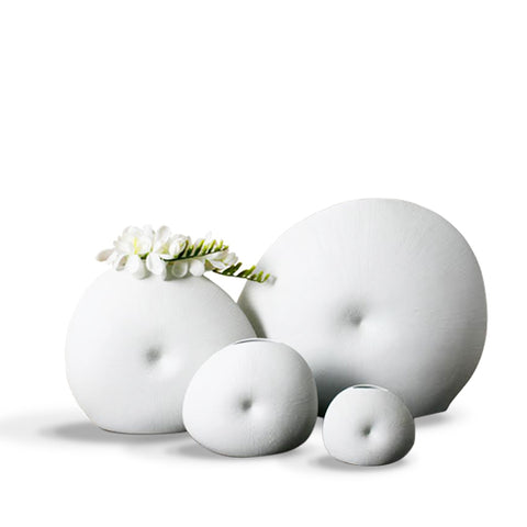 Diva Round - WH1- White