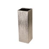 Etched metallic Squares-Silver