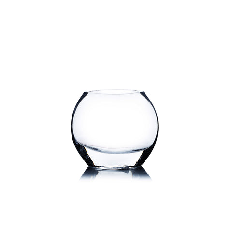Clear Moon Vase